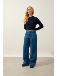 AUTHENTIC CASHMERE Kaszmirowy sweter "Assia" w kolorze granatowym rozmiar: S. Niebieskie swetry AUTHENTIC CASHMERE, s, bez wzorów, z kaszmiru, bez ramiączek. Za 382.99 zł.