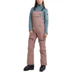 Damskie spodnie narciarskie Fundango Sakura Bib. Czerwone spodnie narciarskie FUNDANGO, xs, bez wzorów, narciarskie. Za 549.90 zł.