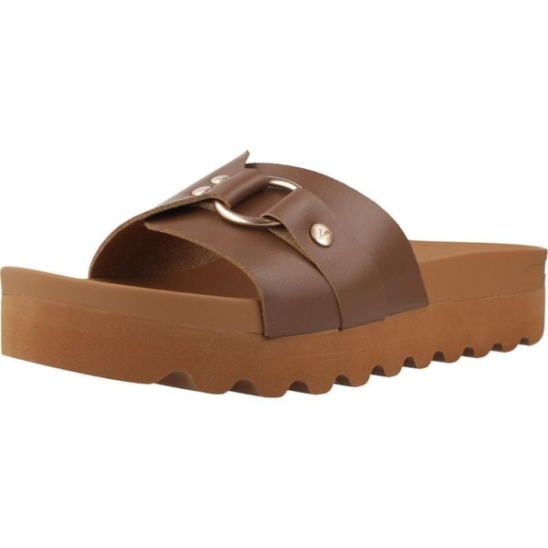 Sandały REEF VISTA HI SADIE Brązowy. Brązowe sandały Reef, bez wzorów, z syntetyku, bez obcasa, bez zapięcia. Za 265.99 zł.