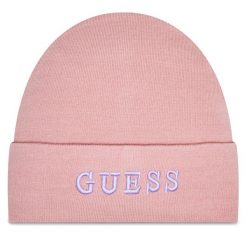 Czapka Guess. Czerwone czapki Guess, z aplikacjami. Za 149.99 zł.