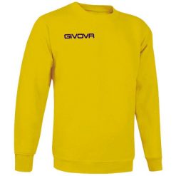 Bluza piłkarska dla dorosłych Givova Maglia One żółta. Żółte bluzy sportowe Givova, m, bez wzorów, bez kaptura. Za 83.00 zł.