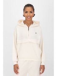 Alife and kickin Sweter "MajviAK" w kolorze kremowym rozmiar: M. Brązowe swetry Alife and Kickin, m, bez wzorów, bez ramiączek. Za 205.93 zł.