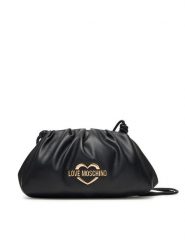 LOVE MOSCHINO Torebka JC4286PP0MKK0000 Czarny. Czarne listonoszki Love Moschino, bez wzorów, ze skóry, bez dodatków. Za 699.99 zł.