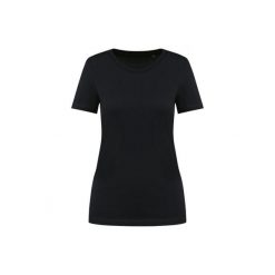 Damska koszulka z suprima z okrągłym dekoltem Kariban Premium. Czarne koszulki sportowe KARIBAN, bez wzorów, z bawełny, bez ramiączek. Za 125.50 zł.