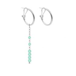 Kolczyki California z zawieszką Planets 4,5 cm posrebrzane. Żółte kolczyki Lilou, posrebrzane. Za 218.00 zł.