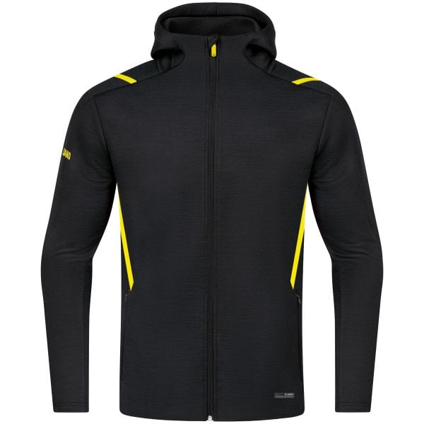Bluza dresowa z kapturem Jako Challenge. Czarne bluzy JAKO, s, bez wzorów, z dresówki, z kapturem. Za 344.20 zł.