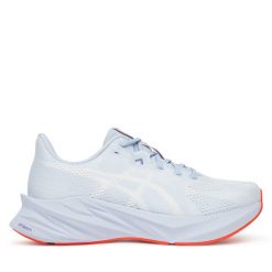 Buty do biegania Asics. Niebieskie obuwie sportowe Asics, bez zapięcia, do biegania. Za 589.99 zł.