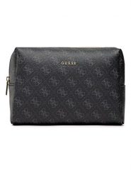 Guess Kosmetyczka w kolorze czarnym - 25 x 10 x 10 cm rozmiar: onesize. Czarne kufry i kosmetyczki Guess, z aplikacjami, z materiału, bez dodatków. Za 215.21 zł.