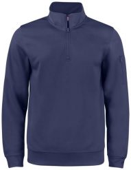 Clique Basic Active Half Zip bluza unisex z poliestru – dark navy. Niebieskie bluzy CLIQUE, s, bez wzorów, z włókna, bez kaptura. Za 166.52 zł.