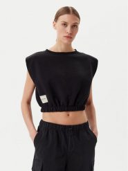 Alpha Industries Top Studio Edition 156031 Czarny Regular Fit. Czarne topy Alpha Industries, xs, bez wzorów, z bawełny, bez kołnierzyka, bez ramiączek. Za 109.99 zł.
