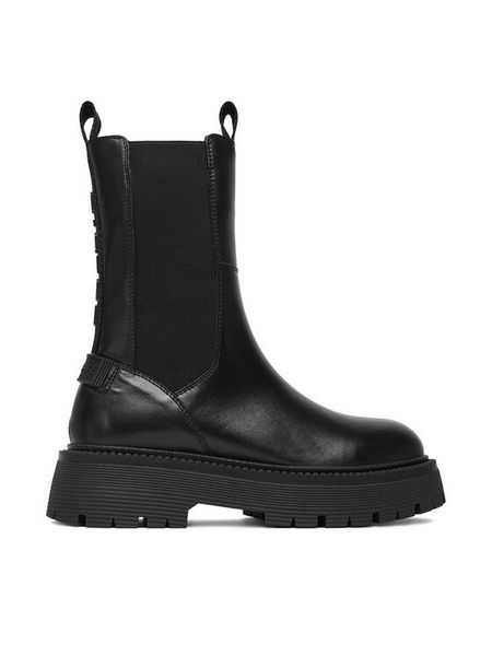 G-Star Raw Sztyblety CEO-PERI-70861 Czarny. Czarne botki G-Star Raw, bez wzorów, ze skóry, bez obcasa, na płaskiej podeszwie, bez zapięcia. Za 319.99 zł.