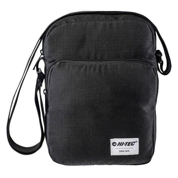 Torba Crossbody Sidero 4L. Czarne torby na ramię Hi-tec, bez wzorów, z poliesteru, na ramię, bez dodatków. Za 88.99 zł.
