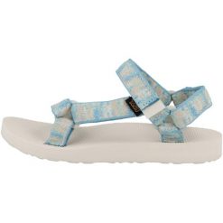 Buty do chodzenia damskie Teva Original Universal. Niebieskie trekkingi Teva, z materiału, trekkingowe. Za 435.00 zł.