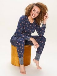 Charlie Choe Bluza "Wandering nights" w kolorze granatowym rozmiar: XS. Niebieskie bluzy Charlie Choe, xs, bez wzorów, bez kaptura. Za 43.88 zł.