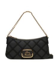 LOVE MOSCHINO Torebka JC4305PP0LKK100A Czarny. Czarne torebki klasyczne Love Moschino, bez wzorów, ze skóry, bez dodatków. Za 409.99 zł.