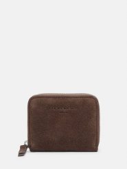 Liebeskind Berlin Skórzany portfel w kolorze brązowym - 10 x 8 x 2 cm rozmiar: onesize. Brązowe portfele Liebeskind Berlin, bez wzorów, z materiału. Za 189.74 zł.