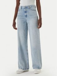 Tommy Jeans Jeansy Claire DW0DW22659 Niebieski Wide Leg. Niebieskie jeansy Tommy Jeans, bez wzorów. Za 449.99 zł.