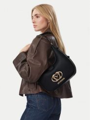 LOVE MOSCHINO Torebka JC4210PP0PKB0000 Czarny. Czarne torebki klasyczne Love Moschino, bez wzorów, bez dodatków. Za 949.99 zł.