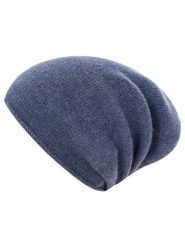 Zwillingsherz Kaszmirowa czapka beanie w kolorze niebieskim rozmiar: onesize. Niebieskie czapki Zwillingsherz, bez wzorów, z kaszmiru. Za 136.45 zł.