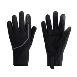 Rękawiczki rowerowe unisex Rogelli Apex. Czarne rękawiczki Rogelli, bez wzorów, sportowe. W wyprzedaży za 70.00 zł.