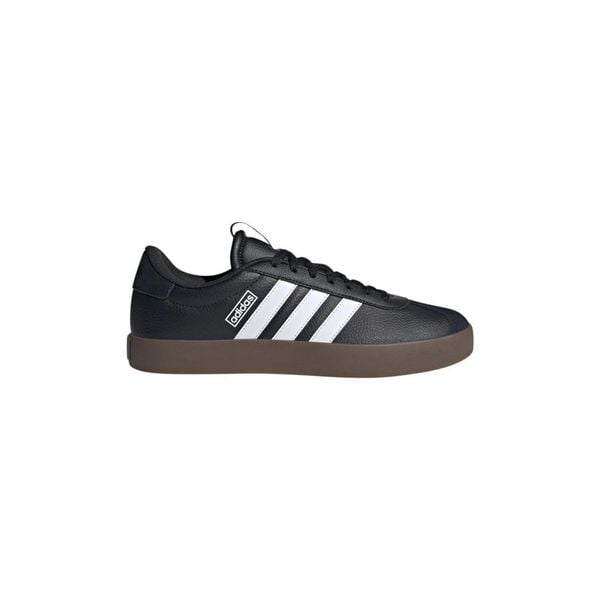 Buty VL Court 3.0. Białe obuwie sportowe Adidas, ze skóry, bez zapięcia. Za 297.90 zł.