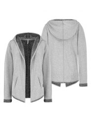 Sublevel Bluza w kolorze szarym rozmiar: XL. Szare bluzy Sublevel, xl, bez wzorów, bez kaptura. Za 86.99 zł.