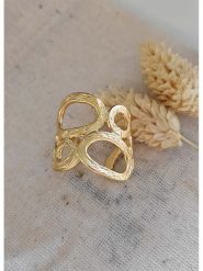 Atelier MIU Pozłacany pierścionek rozmiar: onesize. Żółte pierścionki Atelier MIU, pozłacane. Za 59.95 zł.