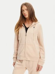 U.S. Polo Assn. Bluza WUP1512 Beżowy Regular Fit. Brązowe bluzy U.S. Polo Assn., s, bez wzorów, z syntetyku, bez kaptura. Za 299.99 zł.