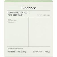 Refreshing Sea Kelp Real Deep Mask - Maseczka kojąco-oczyszczająca. Maseczki Biodance. Za 79.00 zł.