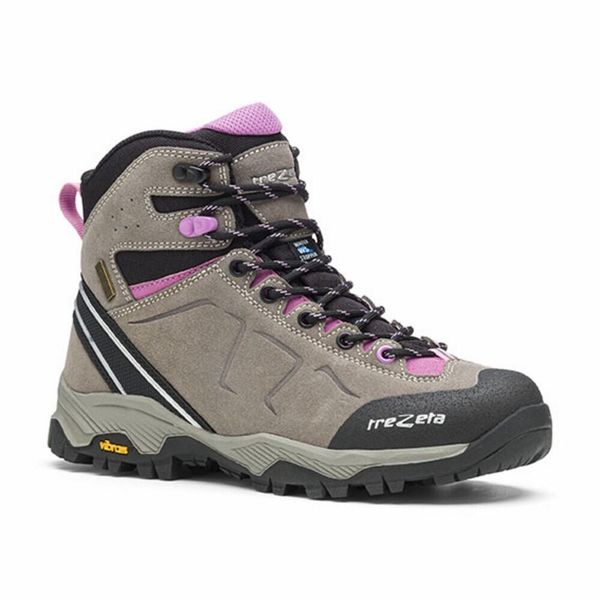Damskie buty trekkingowe Trezeta Drift WP. Brązowe trekkingi Trezeta, z materiału, trekkingowe. Za 424.92 zł.