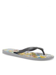 Havaianas Japonki 41378895233 Szary. Szare klapki Havaianas, bez wzorów, z tworzywa sztucznego, bez obcasa. Za 59.99 zł.
