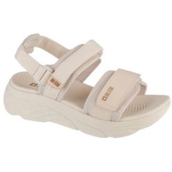 Sandały Big Star Sandals RR274A076 beżowy. Brązowe sandały bez wzorów, z gumy, retro, bez obcasa, bez zapięcia. Za 296.10 zł.