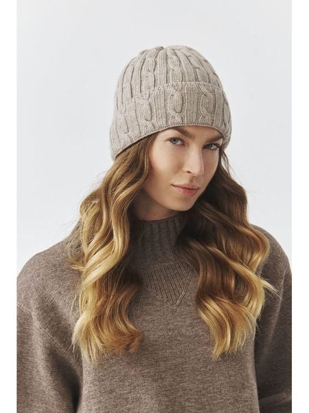 TATUUM Czapka "Gora" w kolorze szarobrązowym rozmiar: onesize. Brązowe czapki Tatuum, bez wzorów, z materiału. Za 104.14 zł.