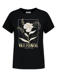 Eight2Nine Koszulka w kolorze czarnym rozmiar: M. Czarne bluzki Eight2Nine, m, bez wzorów, z bawełny, bez kołnierzyka, bez ramiączek. Za 43.99 zł.