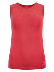 Odlo Top sportowy "Performance Light" w kolorze czerwonym rozmiar: XS. Czerwone koszulki sportowe Odlo, bez wzorów, z włókna, bez ramiączek, outdoorowe. Za 90.45 zł.