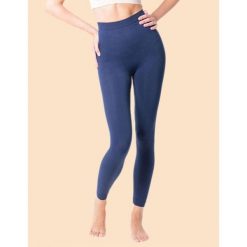 Legginsy push-up 160 z technologią FIR Lena. Niebieskie legginsy Anaissa, m, bez wzorów, ze lnu. Za 255.00 zł.