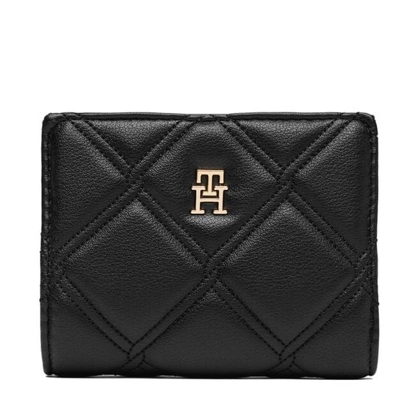 Portfel Tommy Hilfiger. Czarne portfele TOMMY HILFIGER, bez wzorów. Za 269.99 zł.