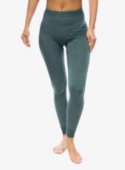 Legginsy termiczne damskie Ortovox 230 Competition Long Pants. Zielone legginsy ORTOVOX, l, bez wzorów, z dzianiny. Za 438.89 zł.