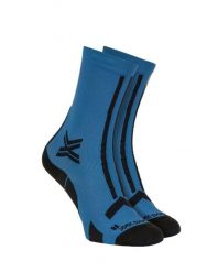 Skarpety X-Socks Trailrun Discover Crew Blue Black. Czarne skarpety X Socks, bez wzorów. Za 72.00 zł.