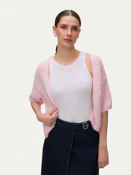 Vero Moda Kardigan Maybe 10348316 Różowy Regular Fit. Czerwone kardigany Vero Moda, m, bez wzorów, z syntetyku. Za 94.99 zł.