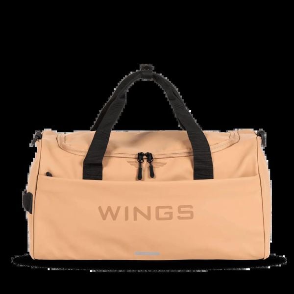 WINGS Torba podręczna STORK Cappuccino. Brązowe torby na ramię Wings, bez wzorów, z materiału, eleganckie, na ramię, bez dodatków. Za 174.93 zł.