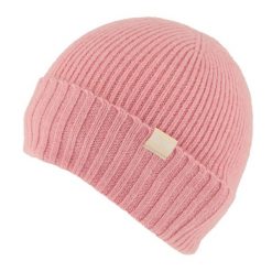 Czapka damska zimowa Ribbed Basic. Czerwone czapki Regatta, bez wzorów, prążkowane. Za 229.99 zł.