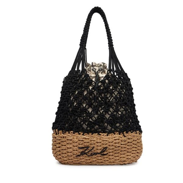 Torebka KARL LAGERFELD. Czarne torebki klasyczne KARL LAGERFELD, bez wzorów, bez dodatków. Za 585.99 zł.
