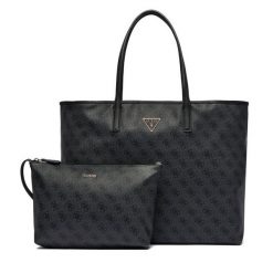 Torebka Guess. Szare torebki klasyczne Guess, z aplikacjami, bez dodatków. Za 439.99 zł.