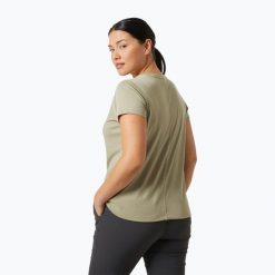 Koszulka damska Helly Hansen Allure lav. Brązowe koszulki sportowe Helly Hansen, bez wzorów, bez ramiączek. Za 109.99 zł.