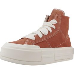 Tenisówki Converse Model Chuck Taylor All Star Cruise Hi Kolor Brązowy. Brązowe trampki Converse, bez wzorów, ze skóry, bez zapięcia. Za 310.99 zł.