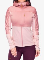 Bluza trekkingowa damska Fjallraven Abisko Trail Fleece. Czerwone bluzy Fjällräven, l, bez wzorów, z dzianiny, bez kaptura. Za 621.49 zł.