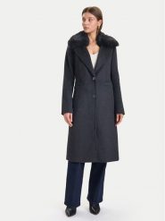 Guess Płaszcz wełniany W5BL19 W2642 Szary Regular Fit. Szare płaszcze Guess, na zimę, xxl, z aplikacjami, z syntetyku, bez kaptura. Za 955.00 zł.