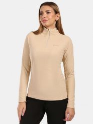 Kilpi Bluza polarowa "Almeri" w kolorze beżowym rozmiar: 38. Brązowe bluzy Kilpi, bez wzorów, z polaru, bez kaptura. Za 109.26 zł.