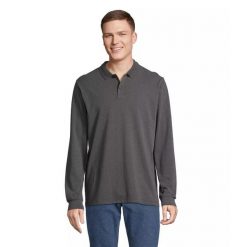 Koszulka polo z długim rękawem Sol's Planet. Brązowe bluzki SOL'S, s, bez wzorów, bez kołnierzyka, bez ramiączek. Za 139.00 zł.